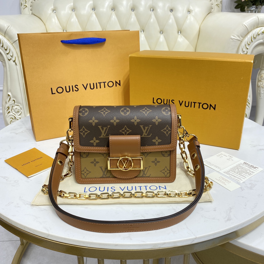 Louis Vuitton DAUPHINE MINI Handbag Monogram M45959 